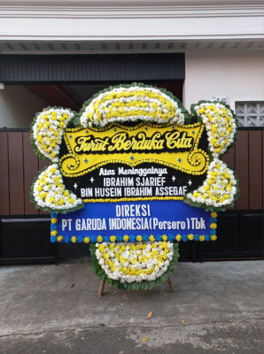 Papan Bunga Duka di Taraju